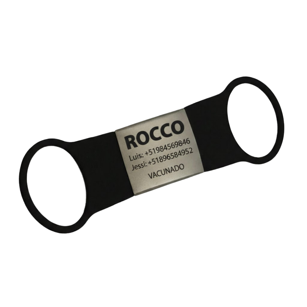 Placa de Identificación para Mascotas