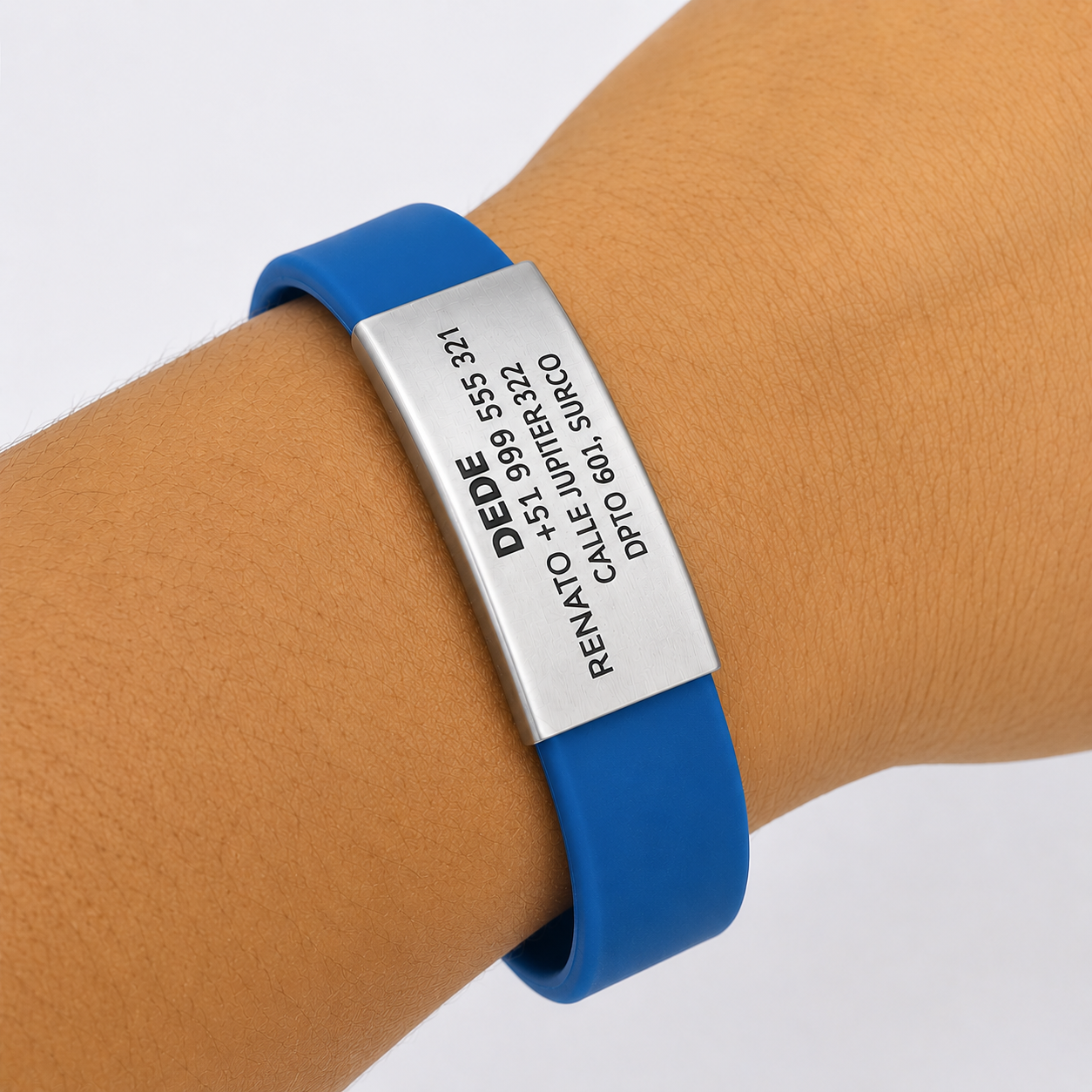 Pulsera Personalizada de Identificación | SLIM