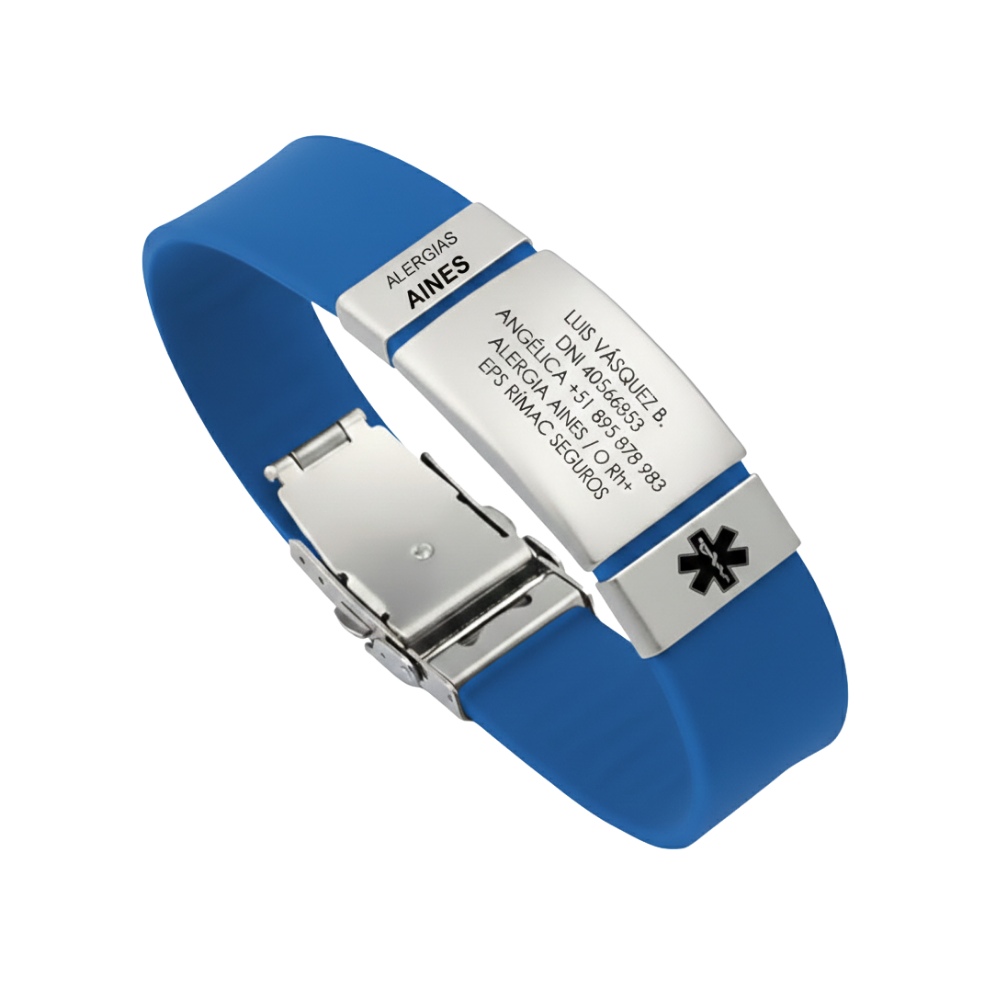 Pulsera de Identificación para Alergia a AINEs