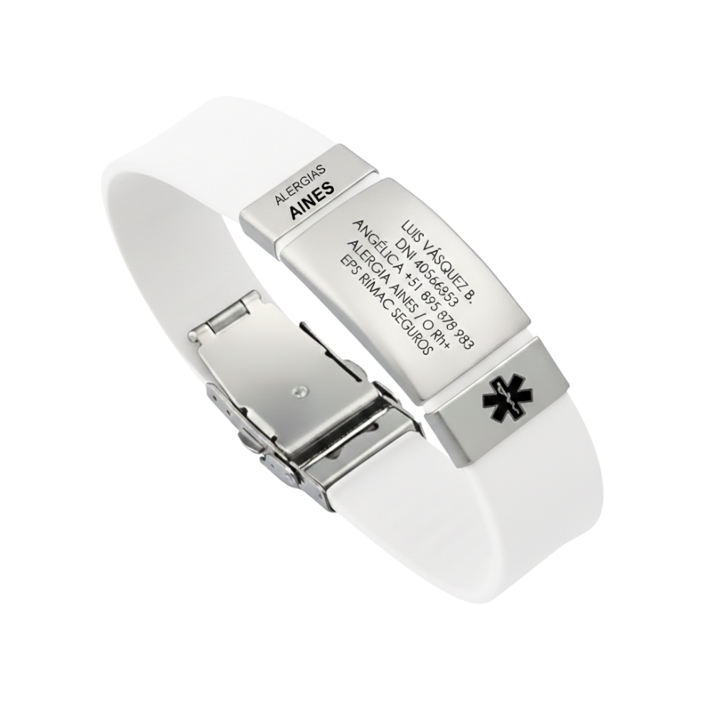 Pulsera de Identificación para Alergia a AINEs