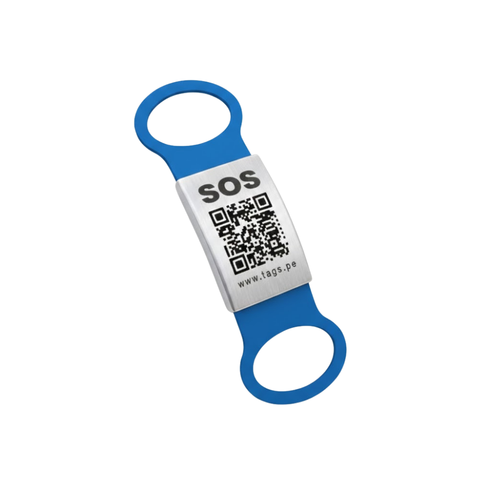 Accesorio para Reloj con QR Médico – Perfil Online