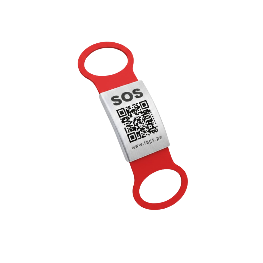 Accesorio para Reloj con QR Médico – Perfil Online