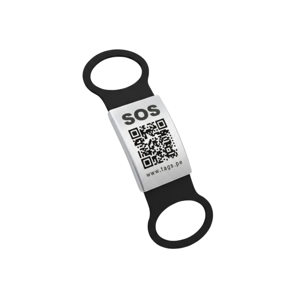 Accesorio para Reloj con QR Médico – Perfil Online
