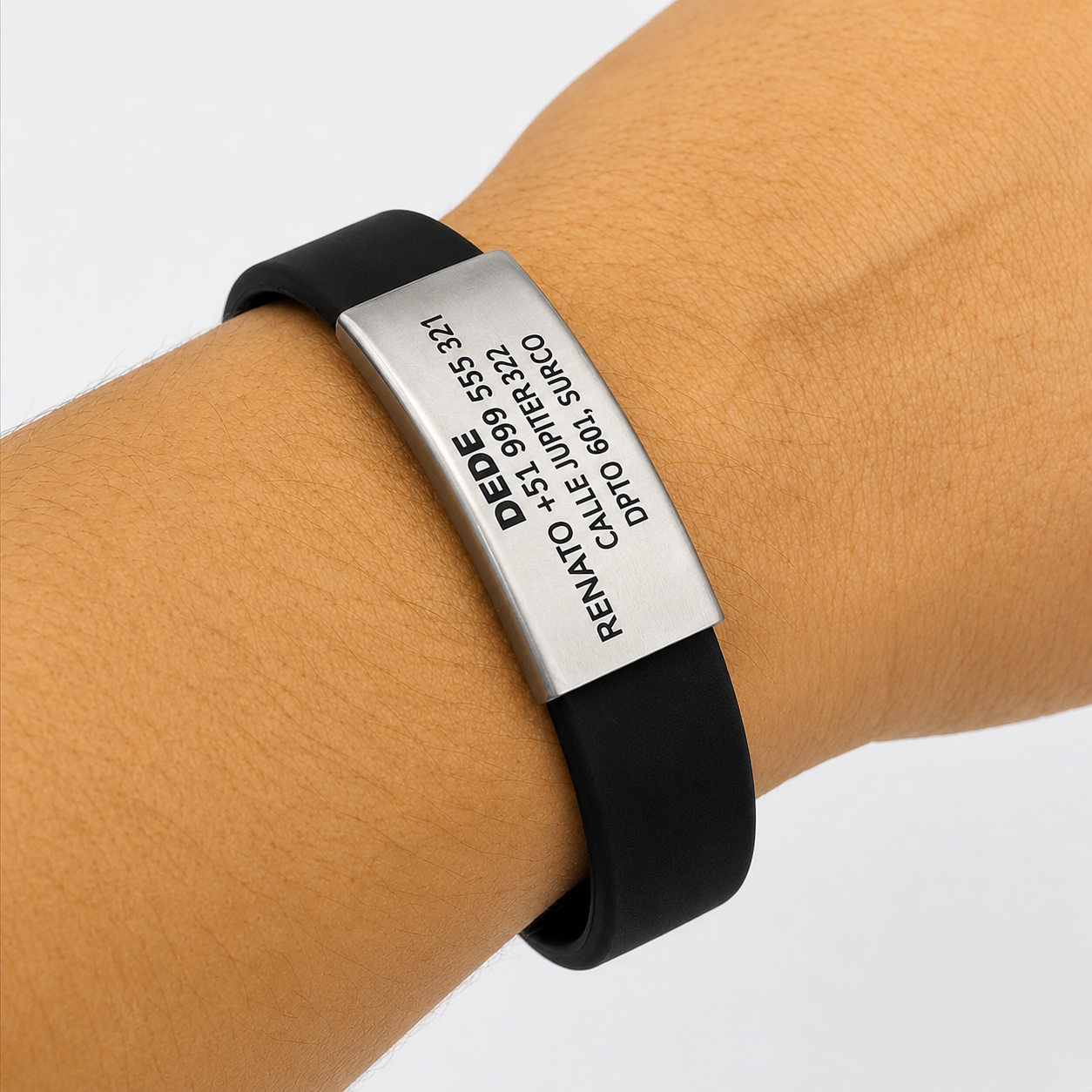 Pulsera Personalizada de Identificación | SLIM