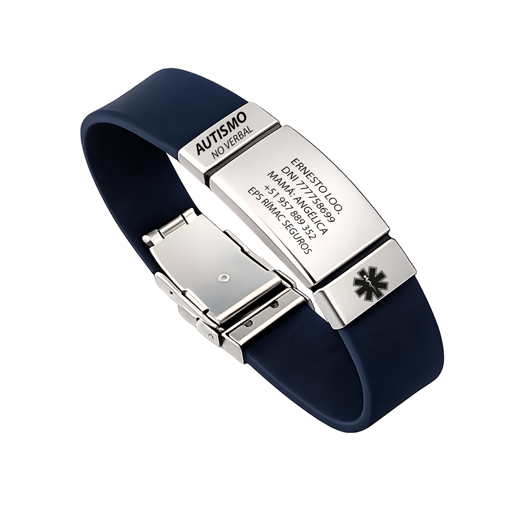 Pulsera de Identificación para Autismo