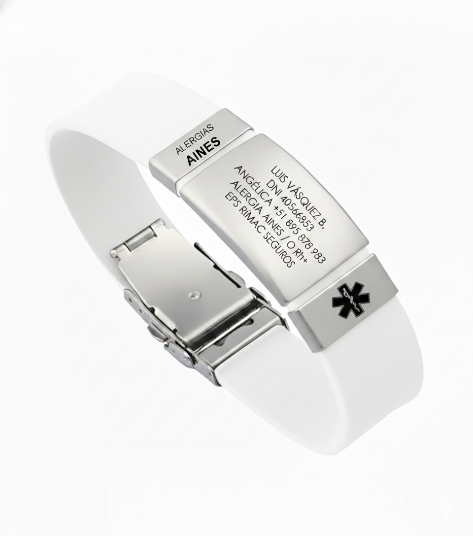 Pulsera de Identificación para Alergia a Sulfas