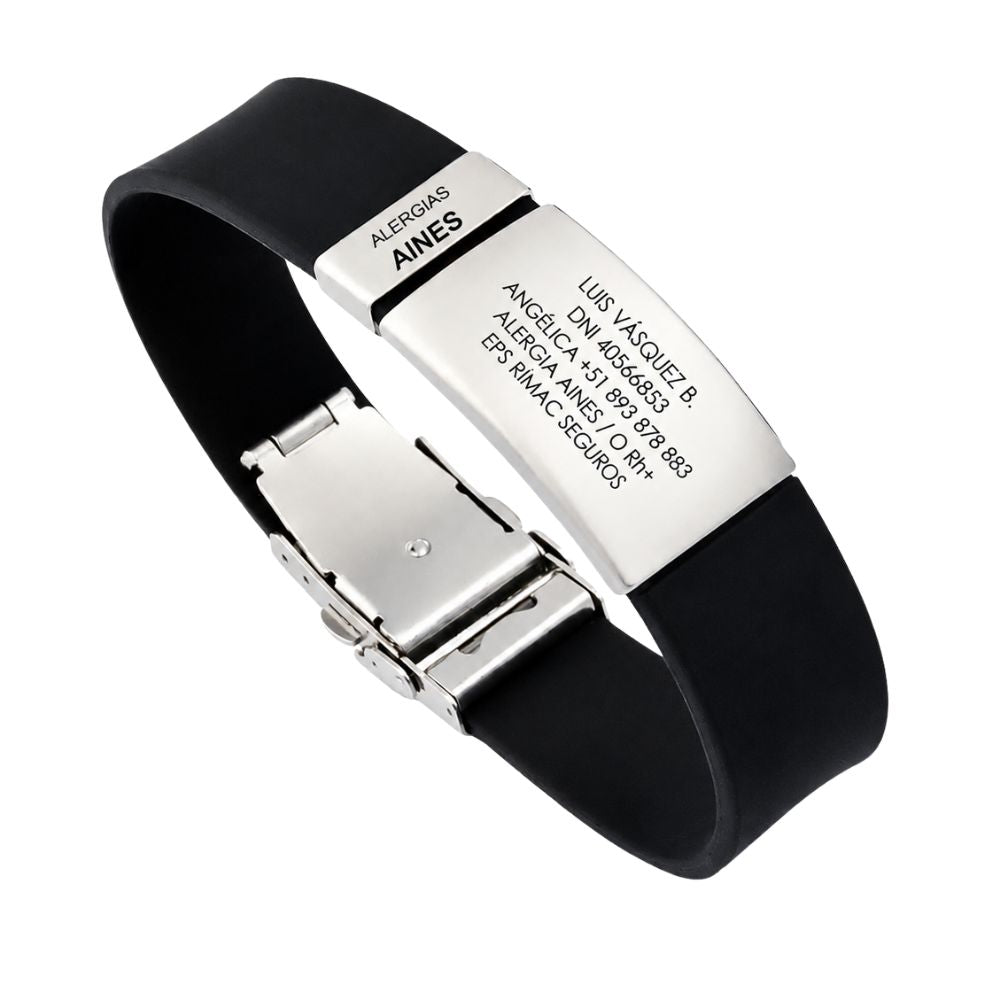 Pulsera Personalizada de Identificación | PREMIUM