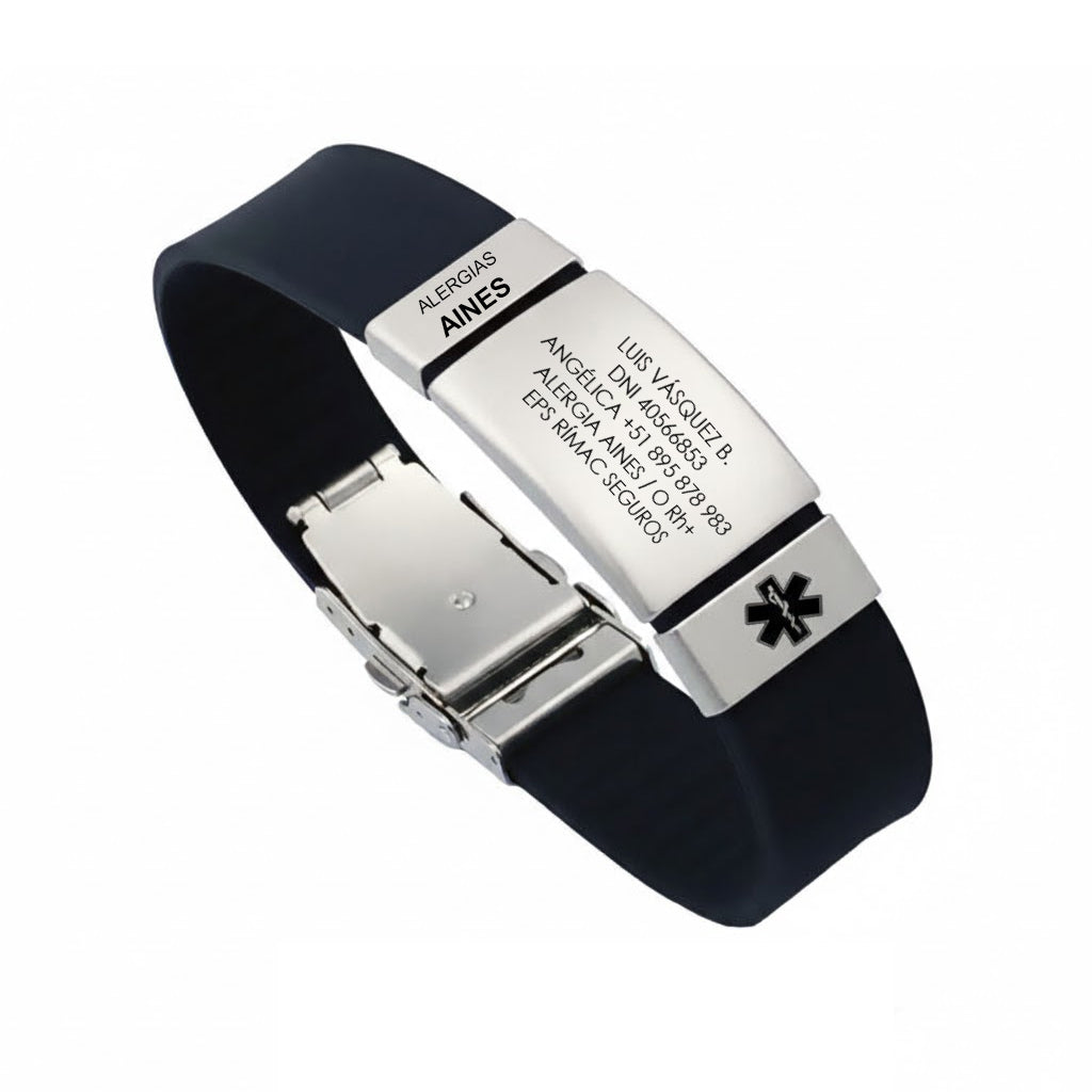 Pulsera de Identificación para Alergia a Sulfas