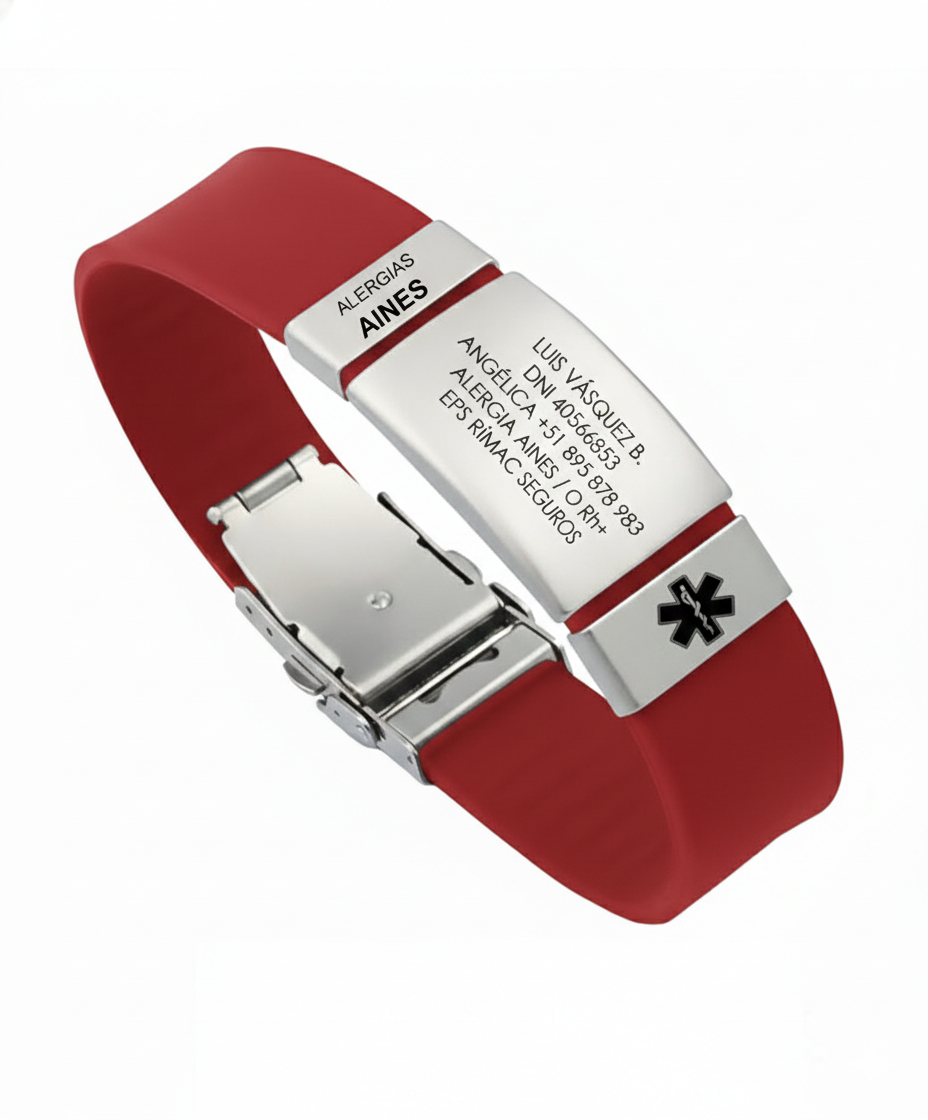 Pulsera de Identificación para Alergia a Sulfas