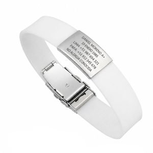 Pulsera Personalizada de Identificación | SLIM